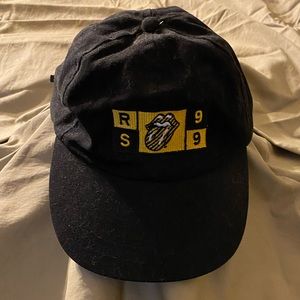Vintage 1999 Rolling Stones No Security Tour Embroidered Black Hat